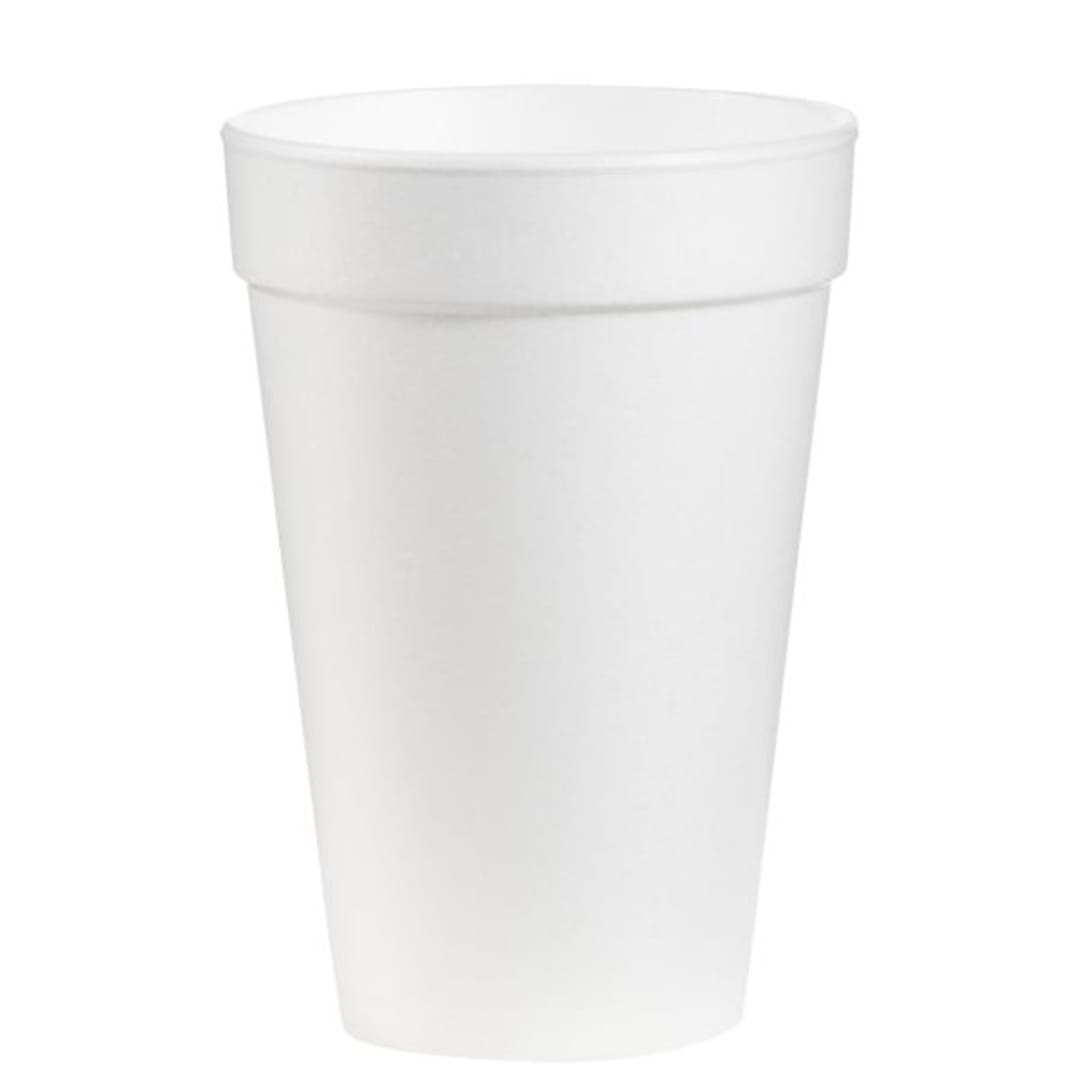 Dart 16J16 16 Oz. Foam Cup - 1000 / CS