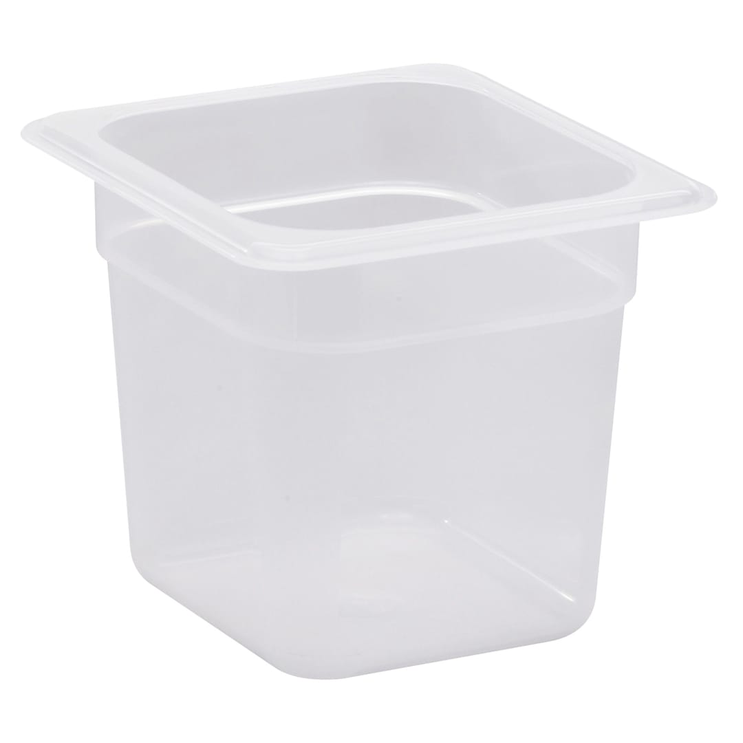 Cambro 66PP190 Translucent Sixth Size x 6" Deep Food Pan
