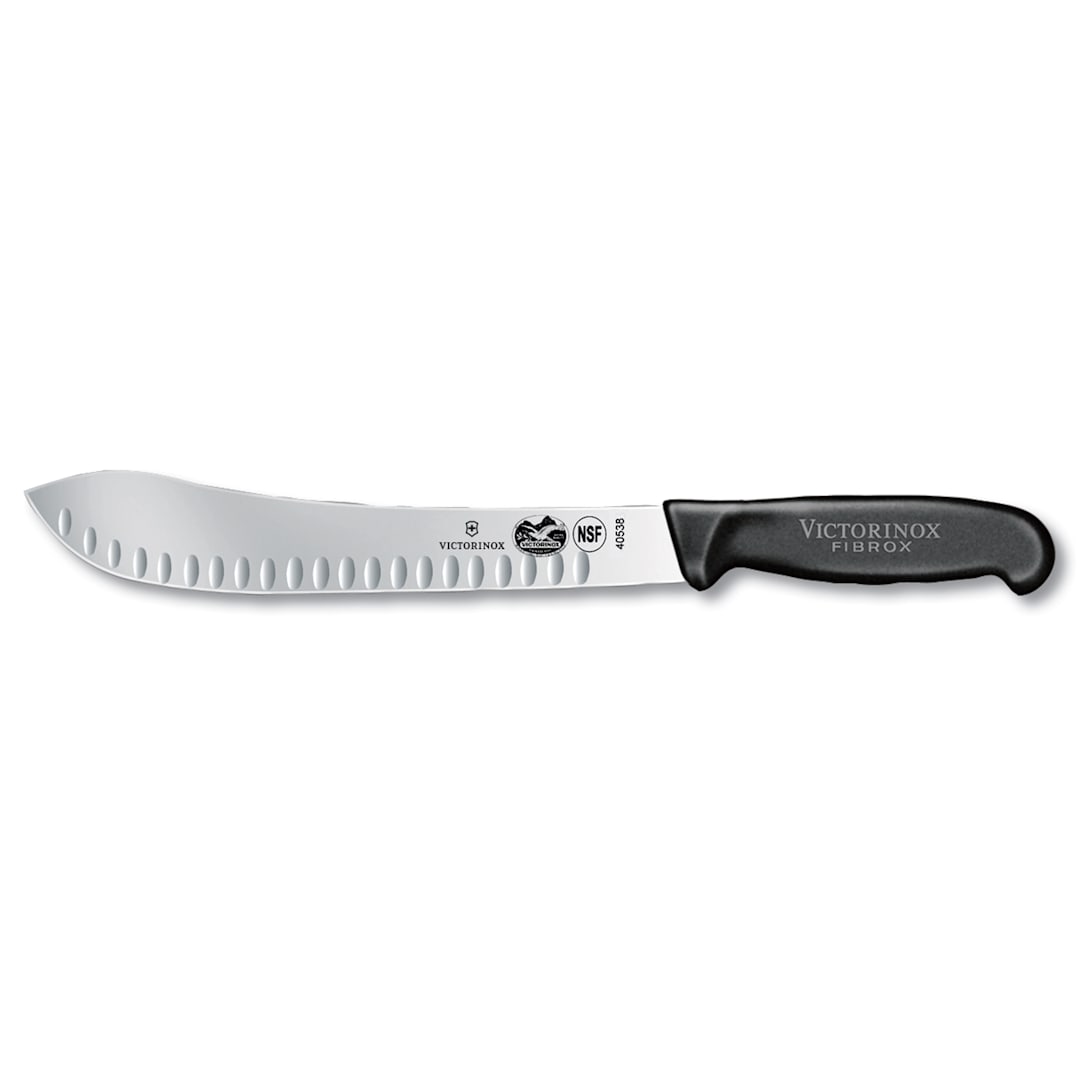 Victorinox 40638 Fibrox® Pro 10" Granton Blade Butcher Knife
