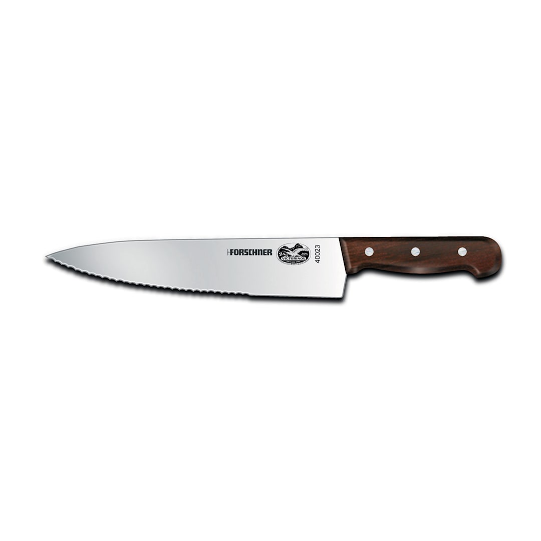 Victorinox 40023 Serrated 10" Chef's Knife with Wood Handle