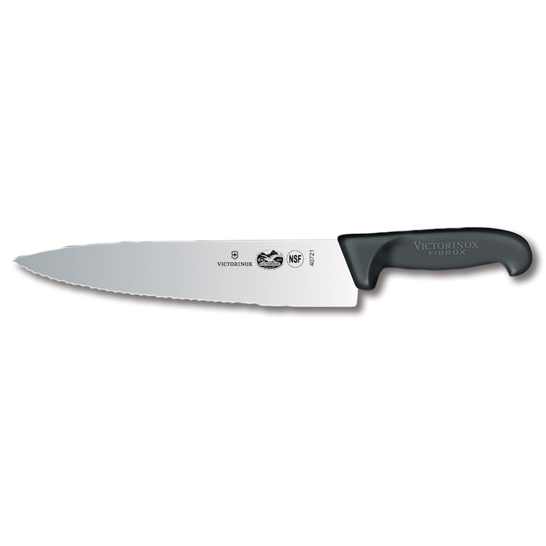 Victorinox 40721 Fibrox® Pro 10" Serrated Chef's Knife