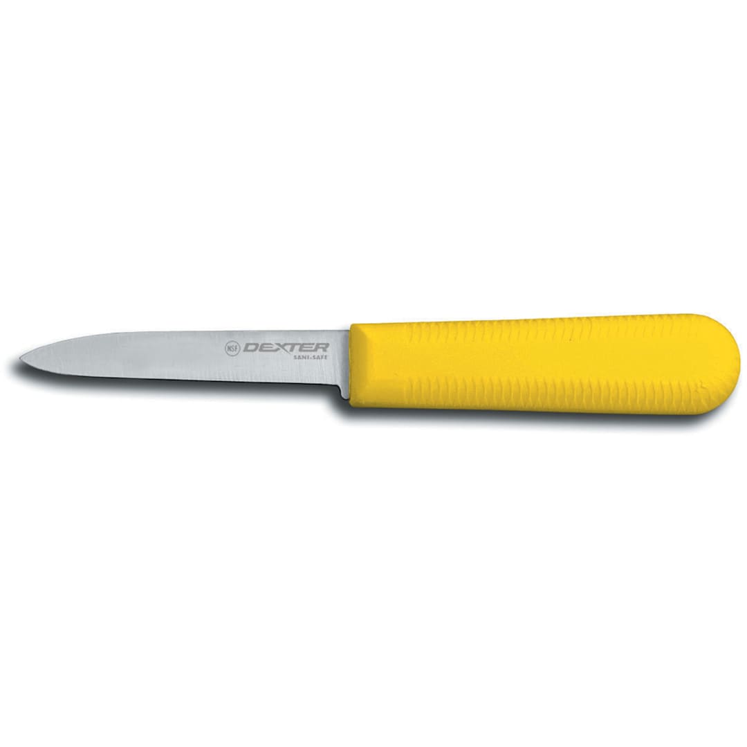 Dexter Russell S104Y-PCP Sani-Safe Yellow Handle 3-1/4 In Paring Knife