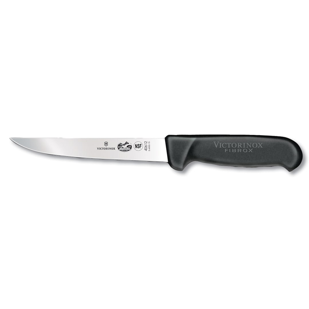 Victorinox 40612 Fibrox® Pro 6" Extra-Wide Stiff Boning Knife