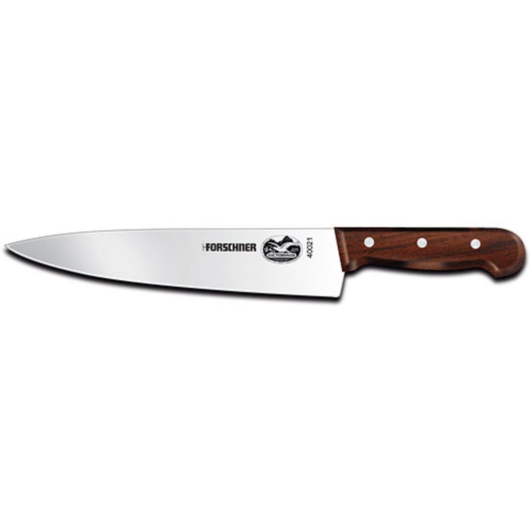 Victorinox 40021 Straight 10" Chef's Knife with Wood Handle