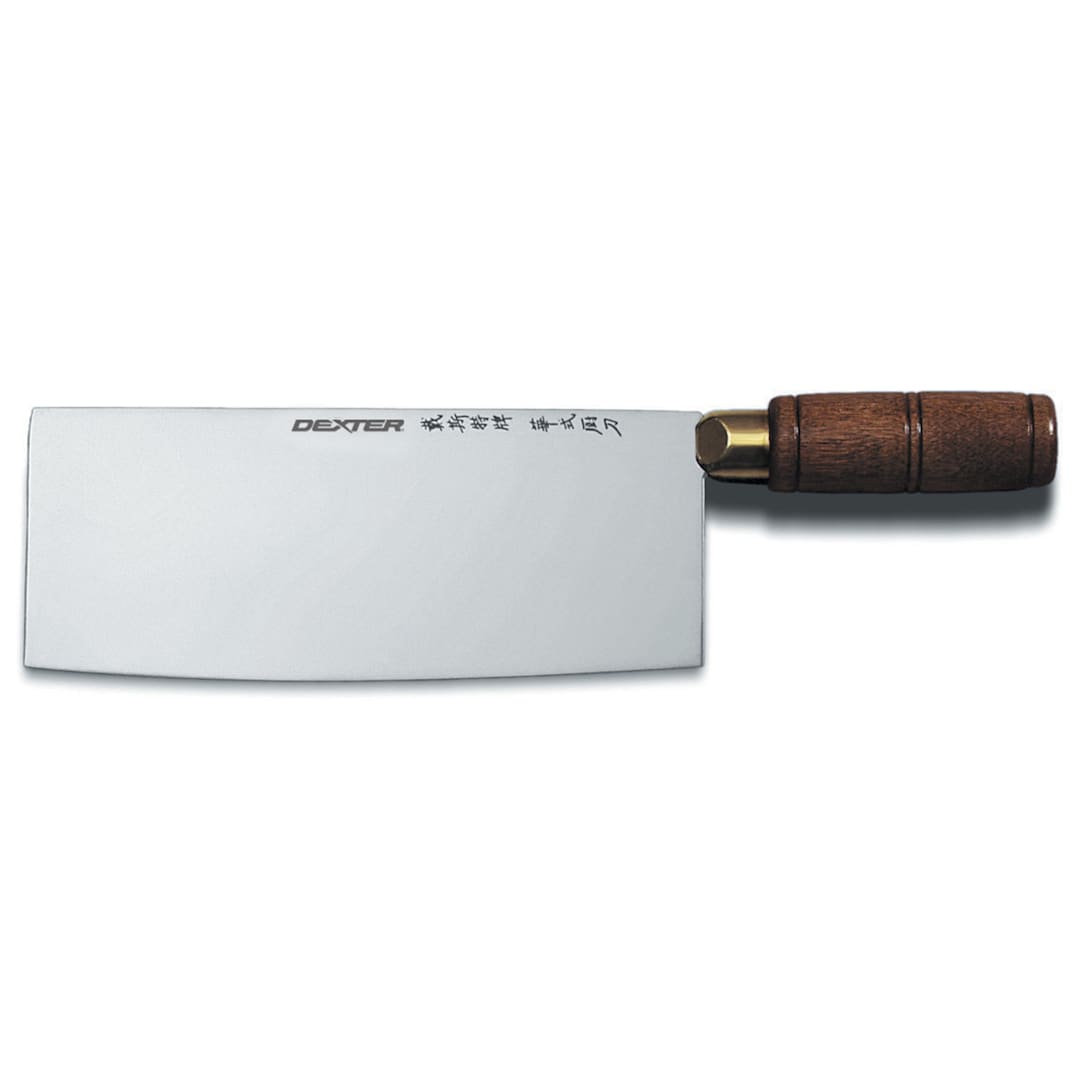 Dexter Russell S5198 Traditional 8 x 3-1/4" Chinese Chefs Knife
