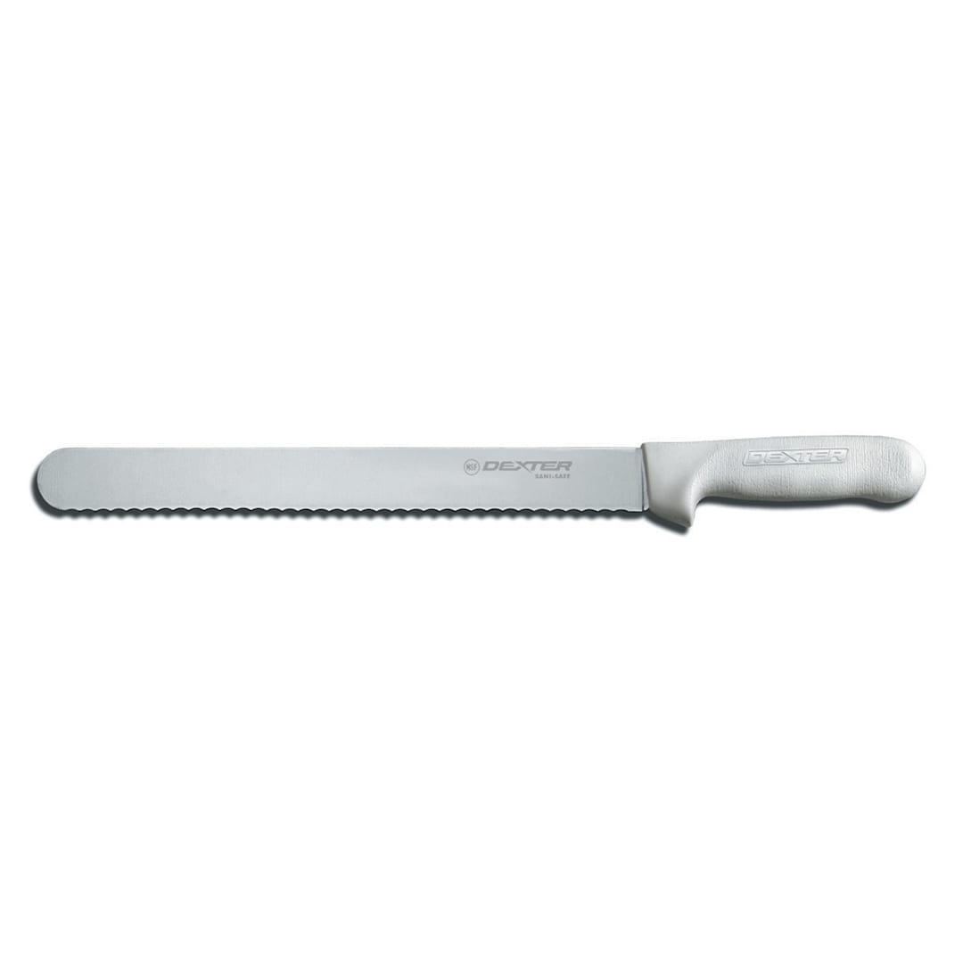 Dexter Russell S140-12SC-PCP Sani-Safe 12" Scalloped Roast Slicer
