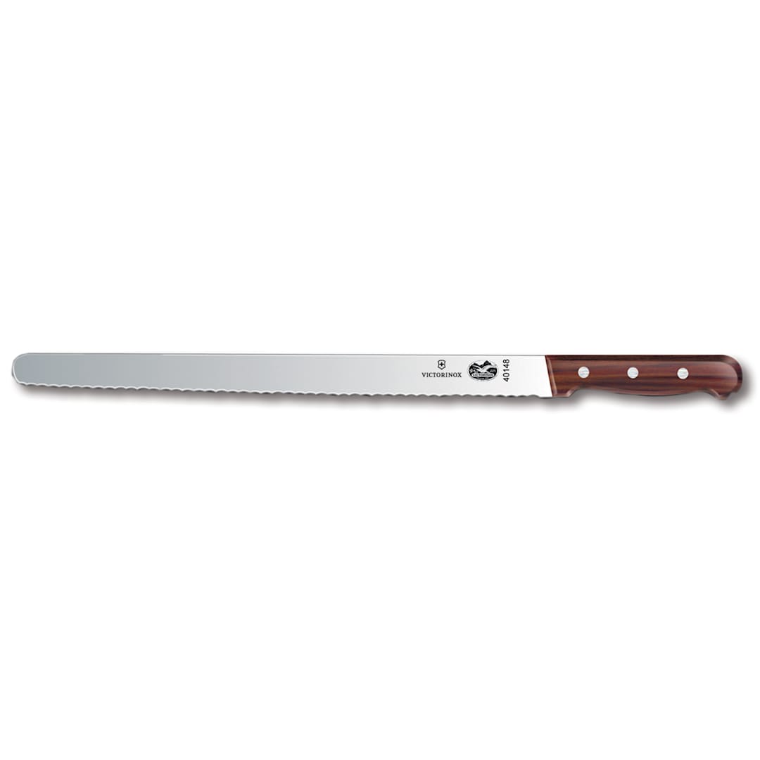 Victorinox 40148 Serrated 14" Slicing Knife with Wood Handle