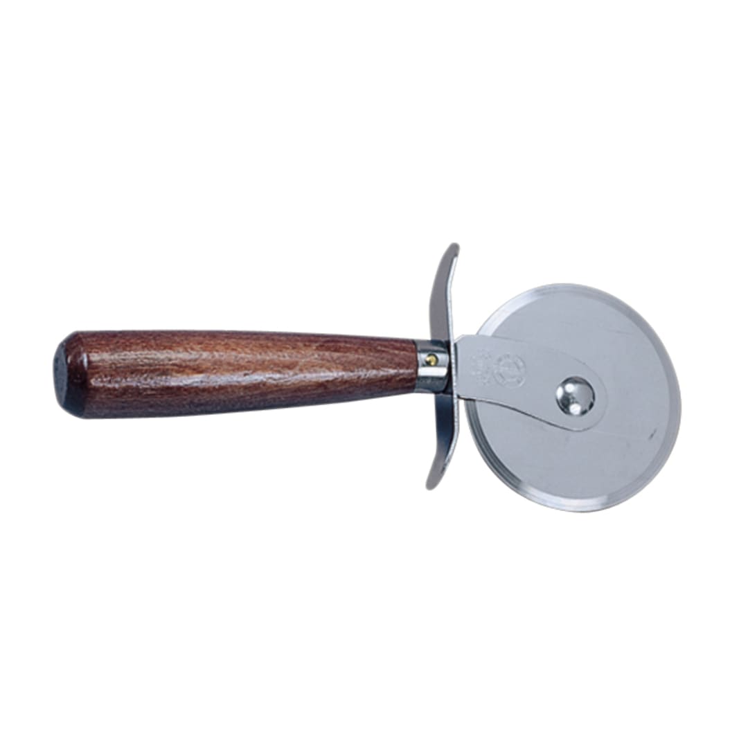 American Metalcraft PC7400 Pizza Cutter w/ Wood Handle and S/S Wheel