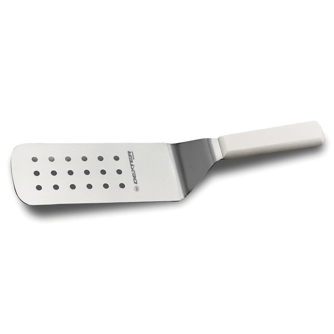 Dexter Russell P94857 Basics® 8 x 3" Perforated Cake Turner