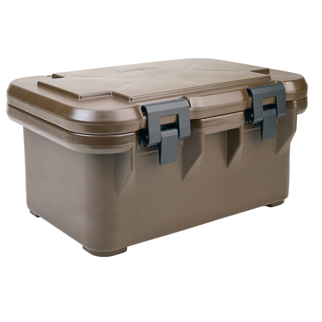 Cambro UPCS180131 S-Series Dark Brown Ultra Deep Pan Food Pan Carrier