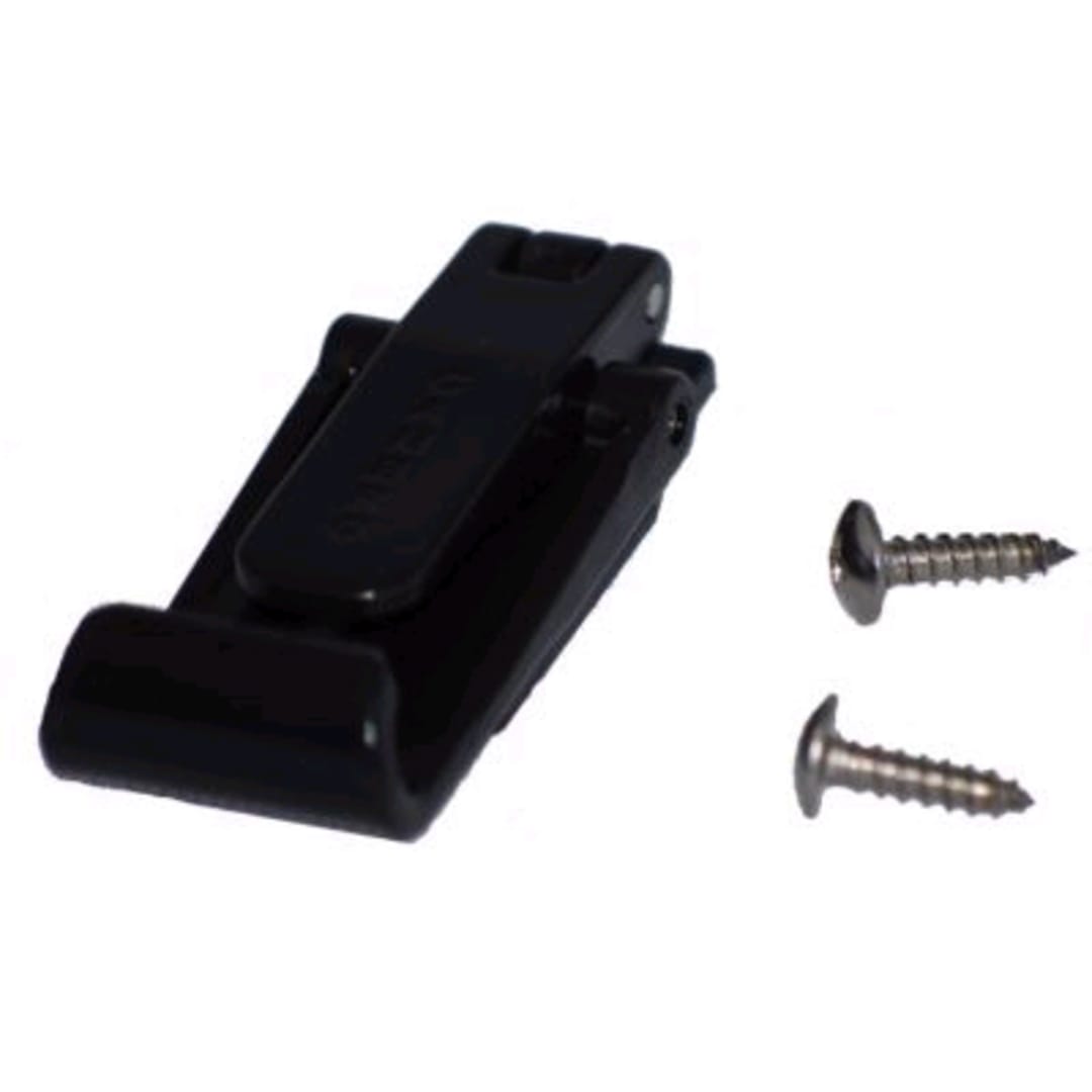 Cambro 60264 Small 2-Hole Plastic Latch w/ 2 Screws for Camcarriers