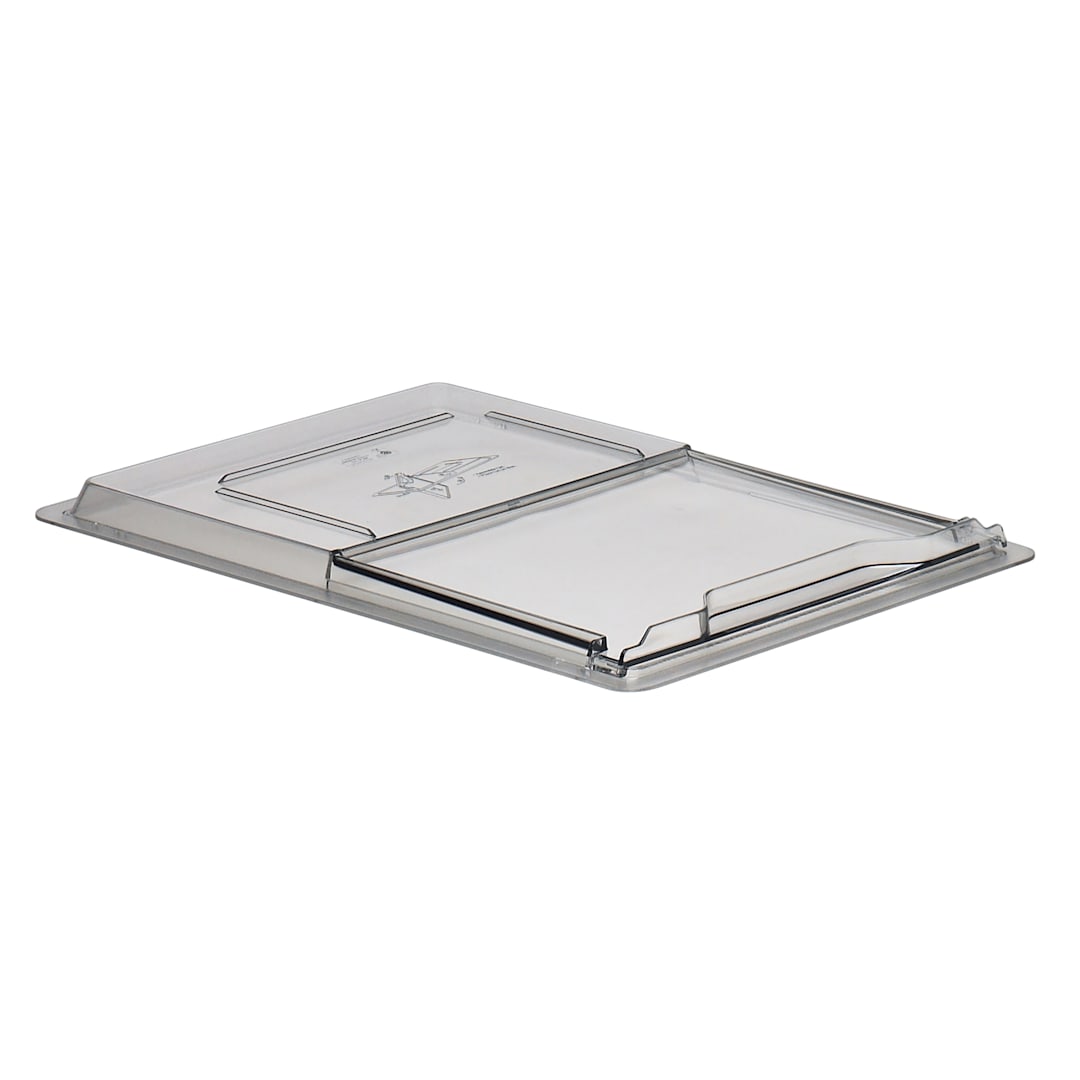 Cambro 1826SCCW135 Camwear Clear Full-Size SlidingLid Food Box Cover