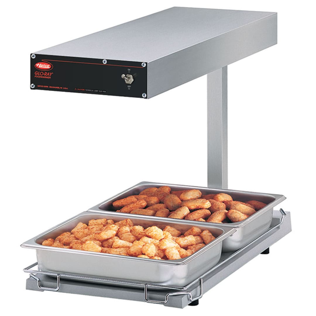 Hatco® GRFFBL Glo-Ray® 870 Watt Portable Food Warmer