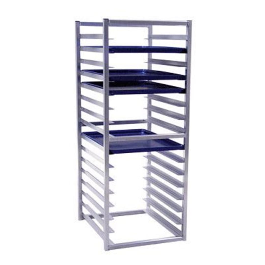 New Age Industrial 1612 Alum 51" High Insert Rack with 16 Slides