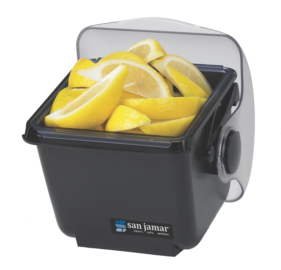 San Jamar BD2002 Mini Dome® 1 Quart Condiment / Garnish Center