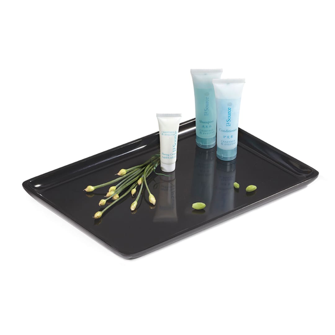 G.E.T. ML-179-BK Bake & Brew 11.69" x 7.88" Platter
