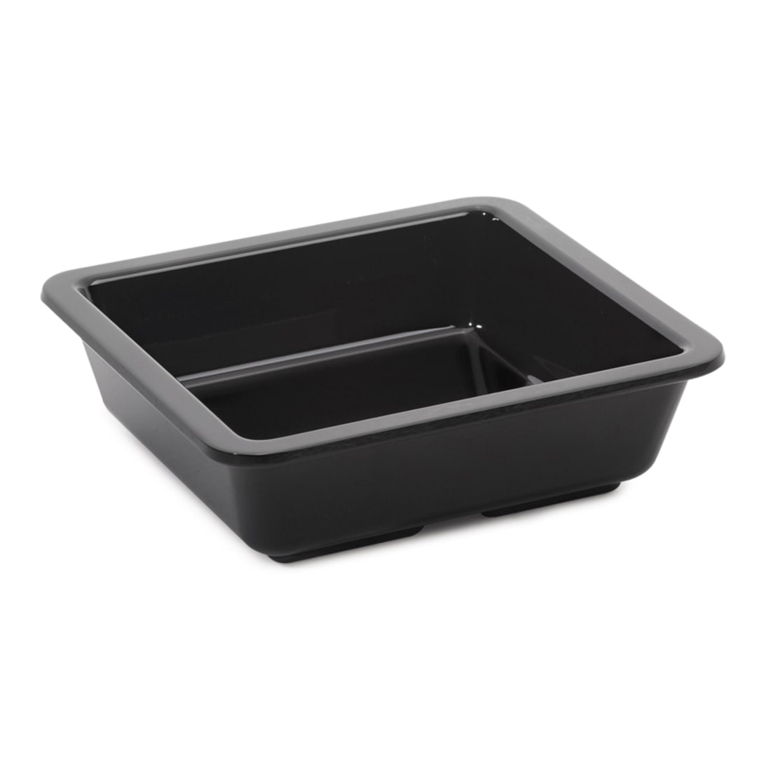 G.E.T. ML-122-BK Milano Black 6 Oz. Side Dish