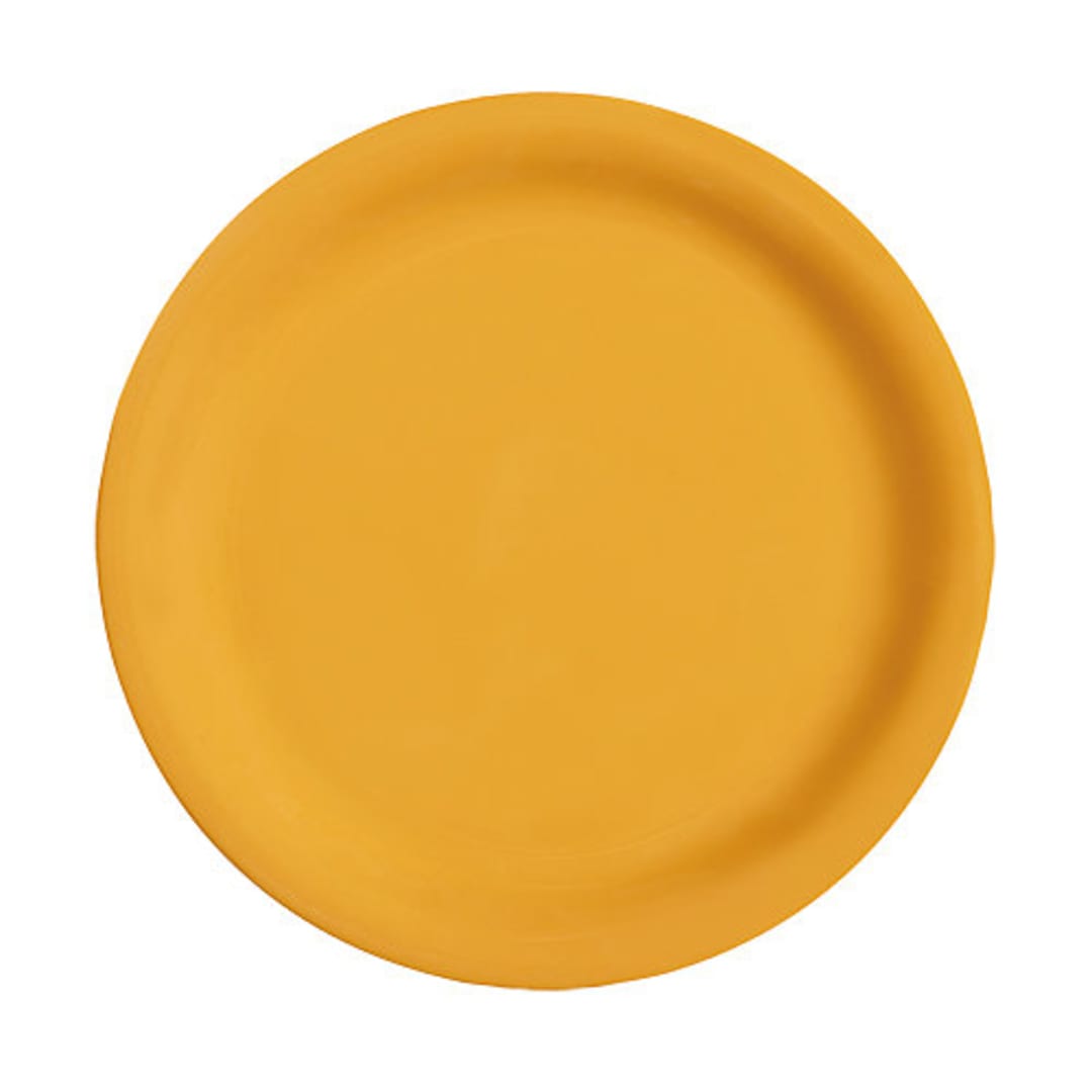 G.E.T. NP-6-TY Mardi Gras 6-1/2" Tropical Yellow Plate