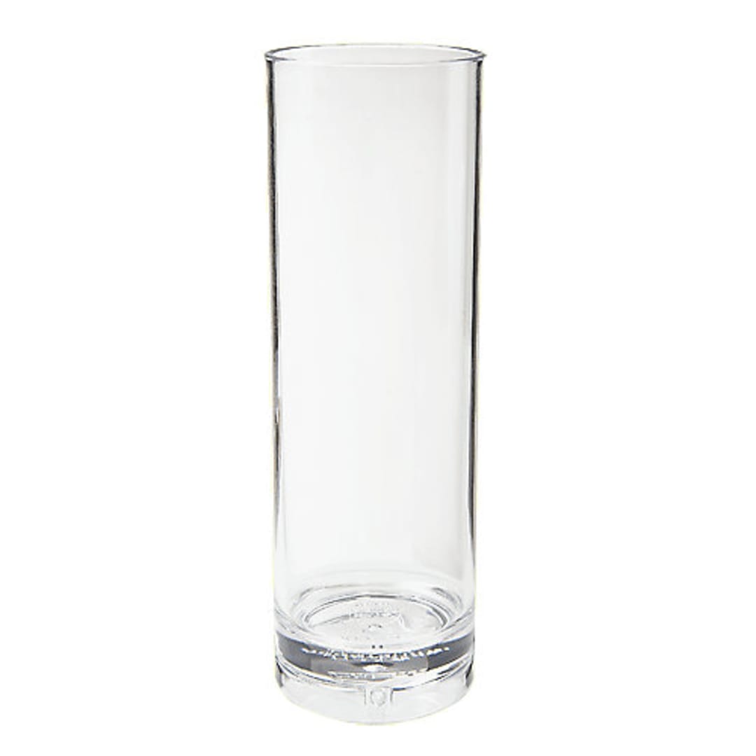G.E.T. H-14-1-SAN-CL 14 Oz. Tom Collins Plastic Glass