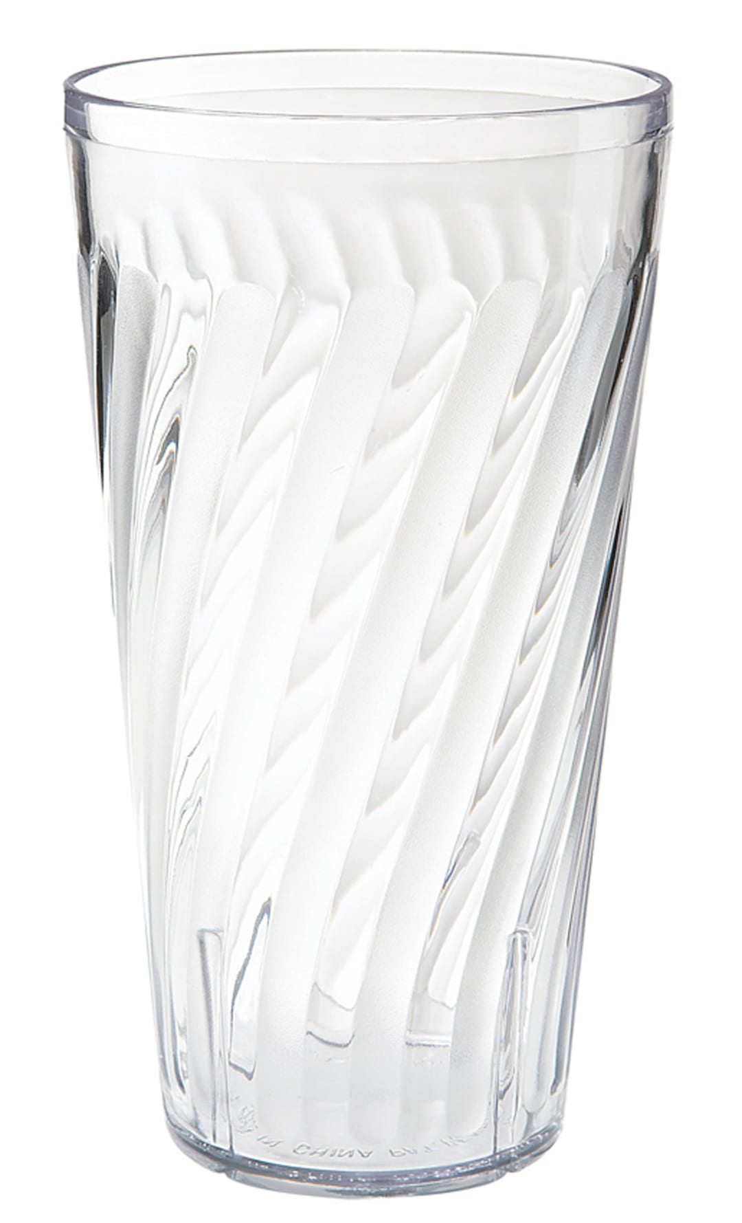 G.E.T. 2232-1-CL Tahiti Clear SAN Plastic 32 Oz Tumbler - Dozen