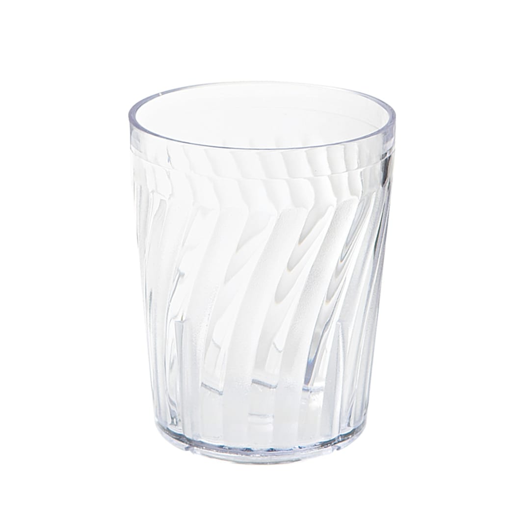 G.E.T. 2209-1-CL Tahiti Clear SAN Plastic 9 Oz. Tumbler