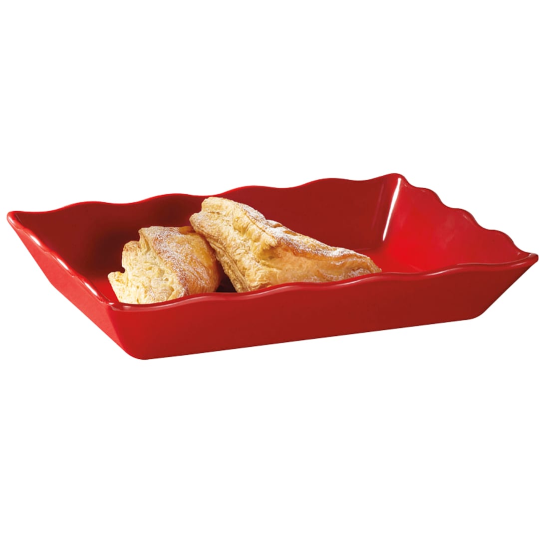 G.E.T. ML-88-RSP Red Sensation Melamine 3.1 Qt. Platter