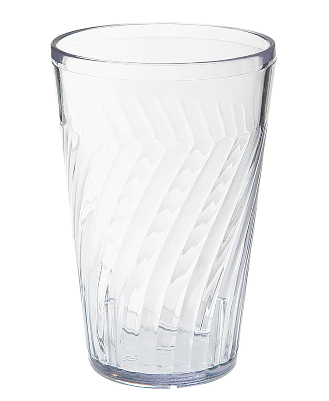 G.E.T. 2216-1-CL Tahiti Clear SAN Plastic 16 Oz. Tumbler - Dozen