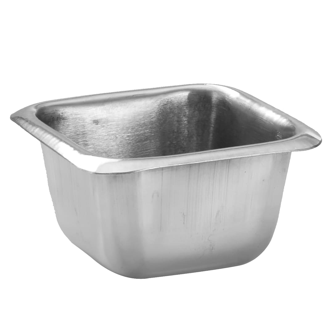 American Metalcraft SSC25 S/S Square 2-1/2 Ounce Sauce Cup - Dozen