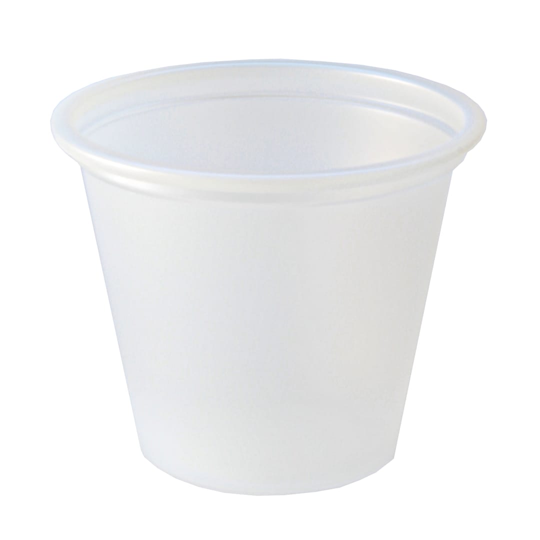 Fabri-Kal 9505192 Translucent 1 Ounce Plastic Portion Cup - 2500 / CS