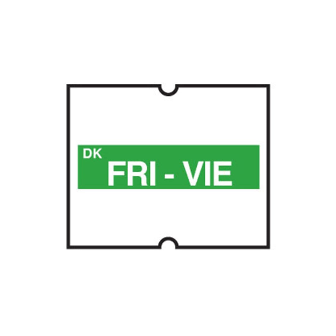 DayMark 1104825 2-Line Friday Day Label For DM-4 Label Gun - 6000 / PK