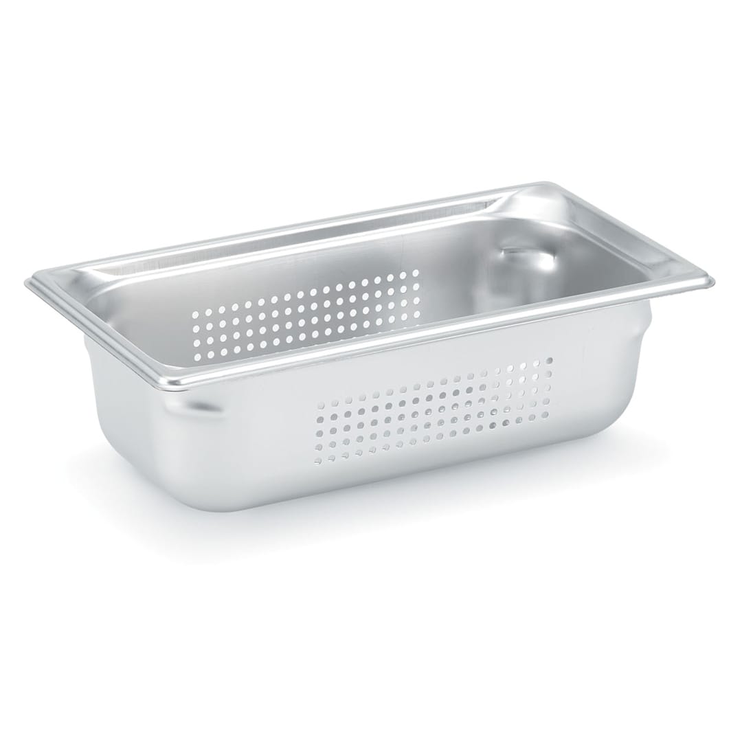 Vollrath 90363 Super Pan 3 1/3 Size x 6" D Perforated Food Pan