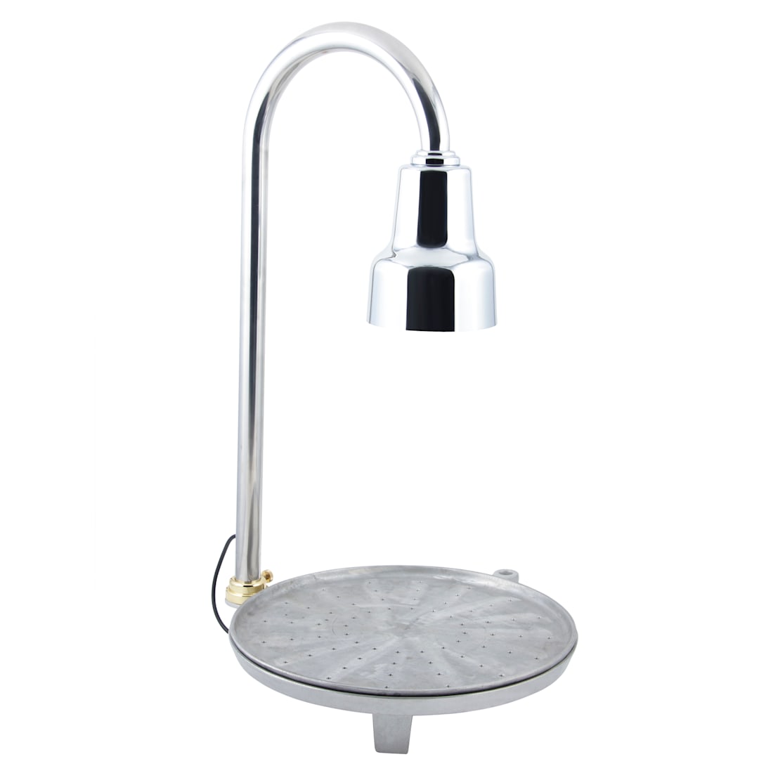 Bon Chef 50112 Pizza Server w/ Heated Pan and Infrared Heat Lamp