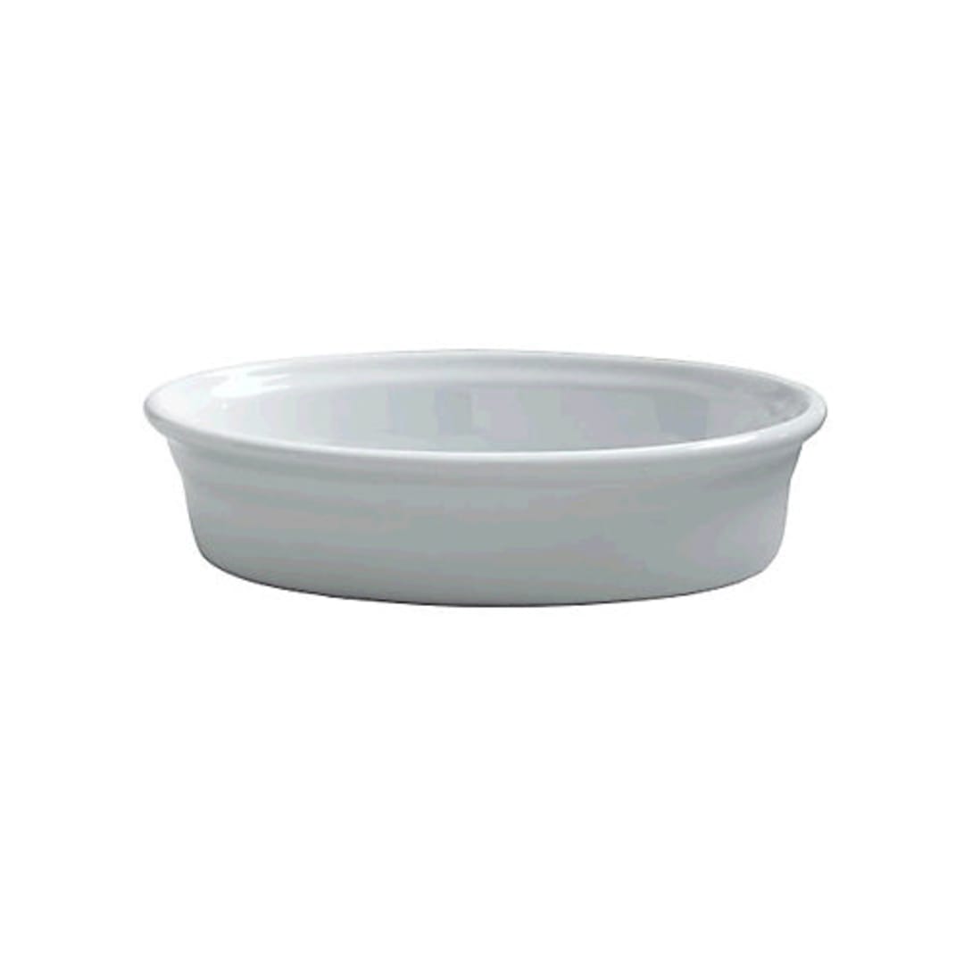 Varick 6900E528 Cafe Porcelain A La Carte 8 Oz. Oval Baker