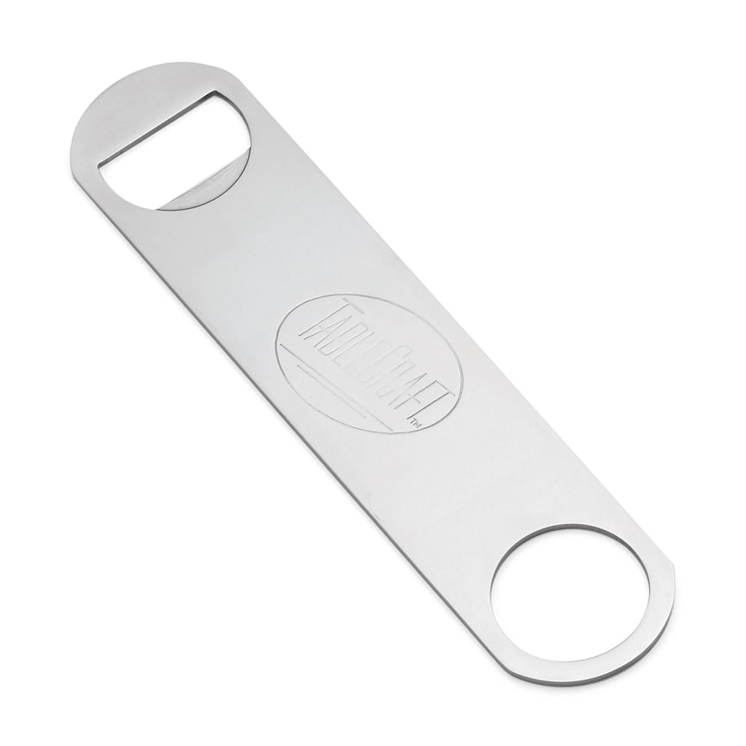 TableCraft 396 S/S 7" Flat Bottle Opener