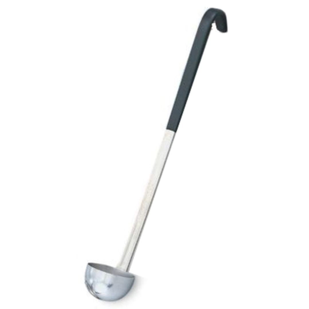 Vollrath® 58011 Black Handled 1 Ounce Stainless Steel Ladle