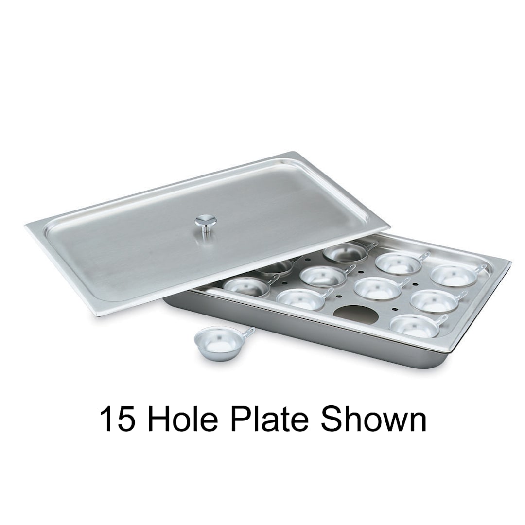 Vollrath® 75072 Replacement S/S 8-Hole Plate For 75070 Egg Poacher
