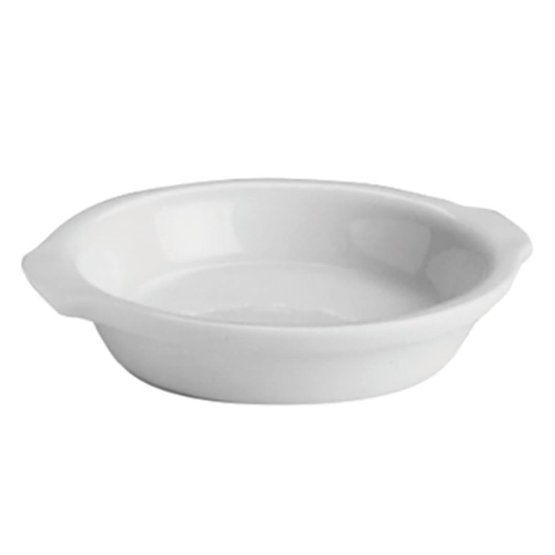 Hall China 514-WH White 16 Oz. Au Gratin / Shirred Egg Dish