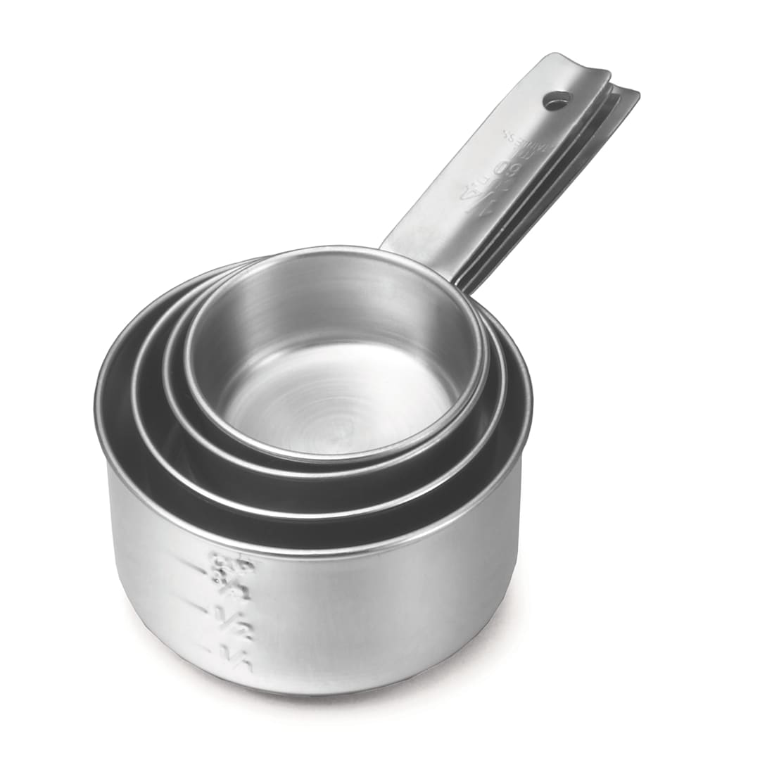 TableCraft 724 S/S 4-Piece Measuring Cup Set