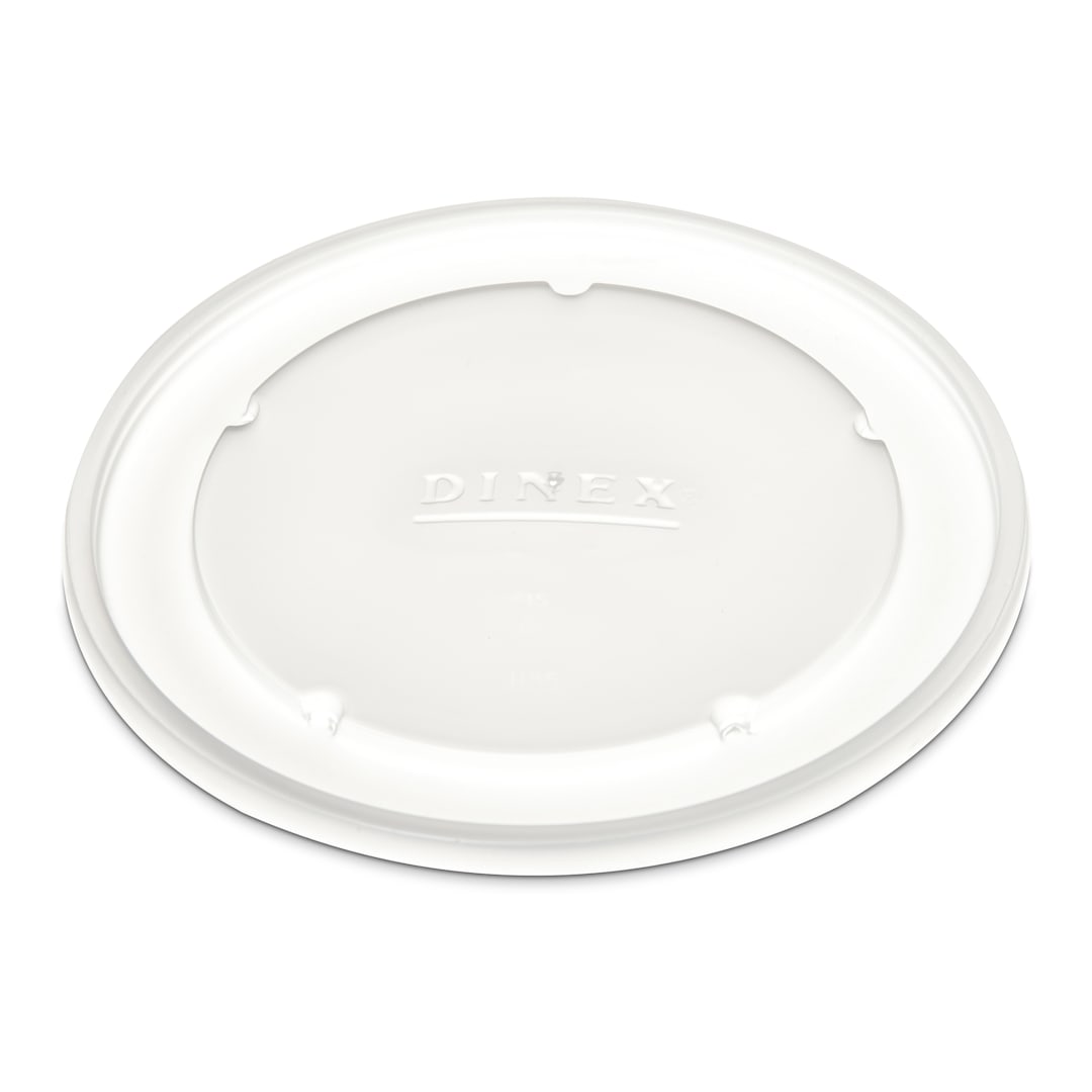 Dinex DX11868714 Classic Disposable Lid for 12 Oz. Bowl - 1000 / CS