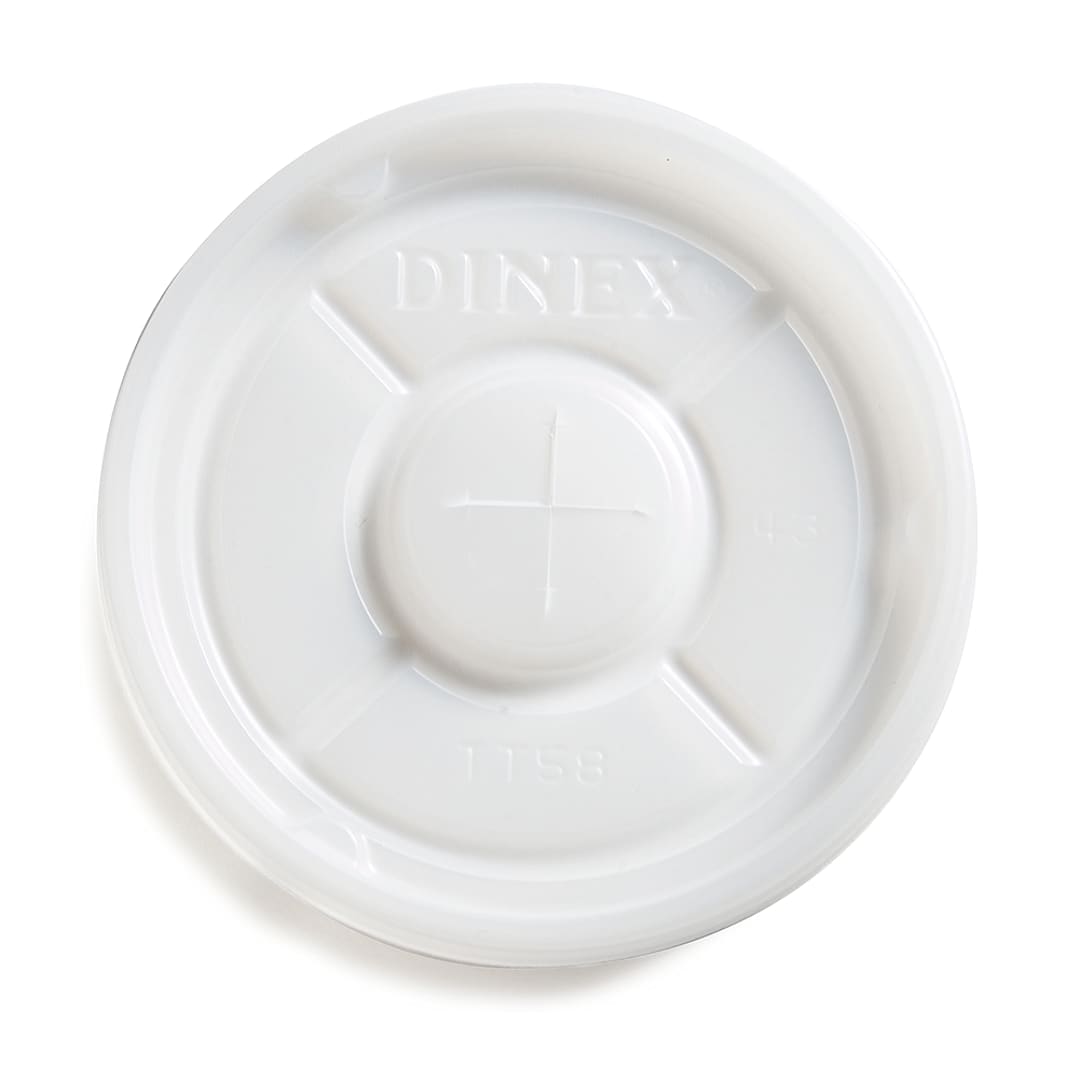 Dinex DXTT58 Disposable Lid for 4GC Iced Tea Tumblers - 1000 / CS