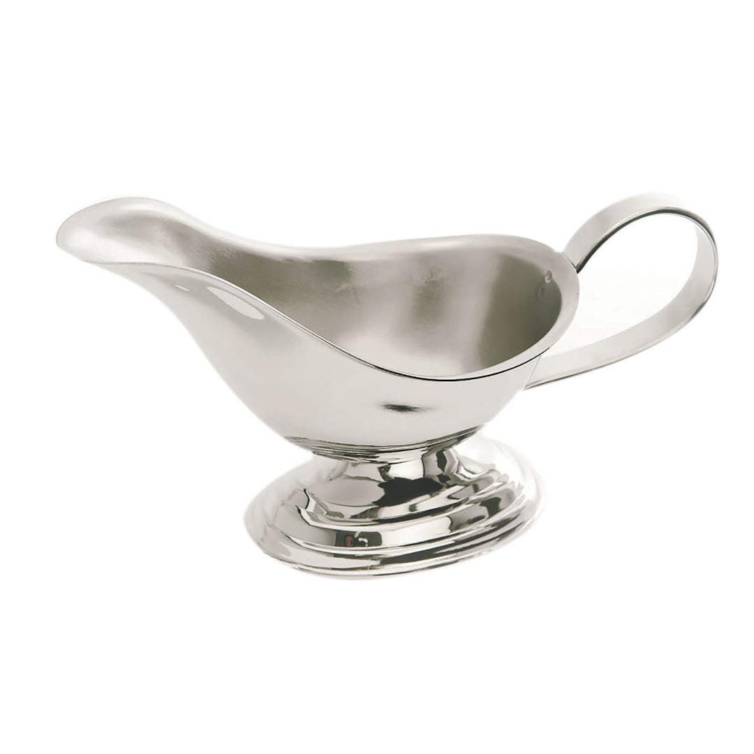 Eastern Tabletop 7681 Stainless Steel 8 Ounce Gravy Boat