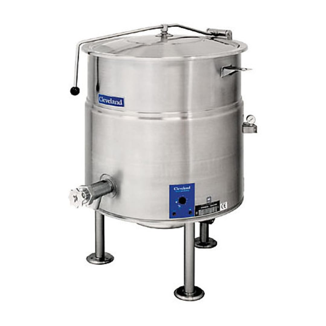 Cleveland Range KEL100 Electric 100 Gallon Stationary Tri-Leg Kettle
