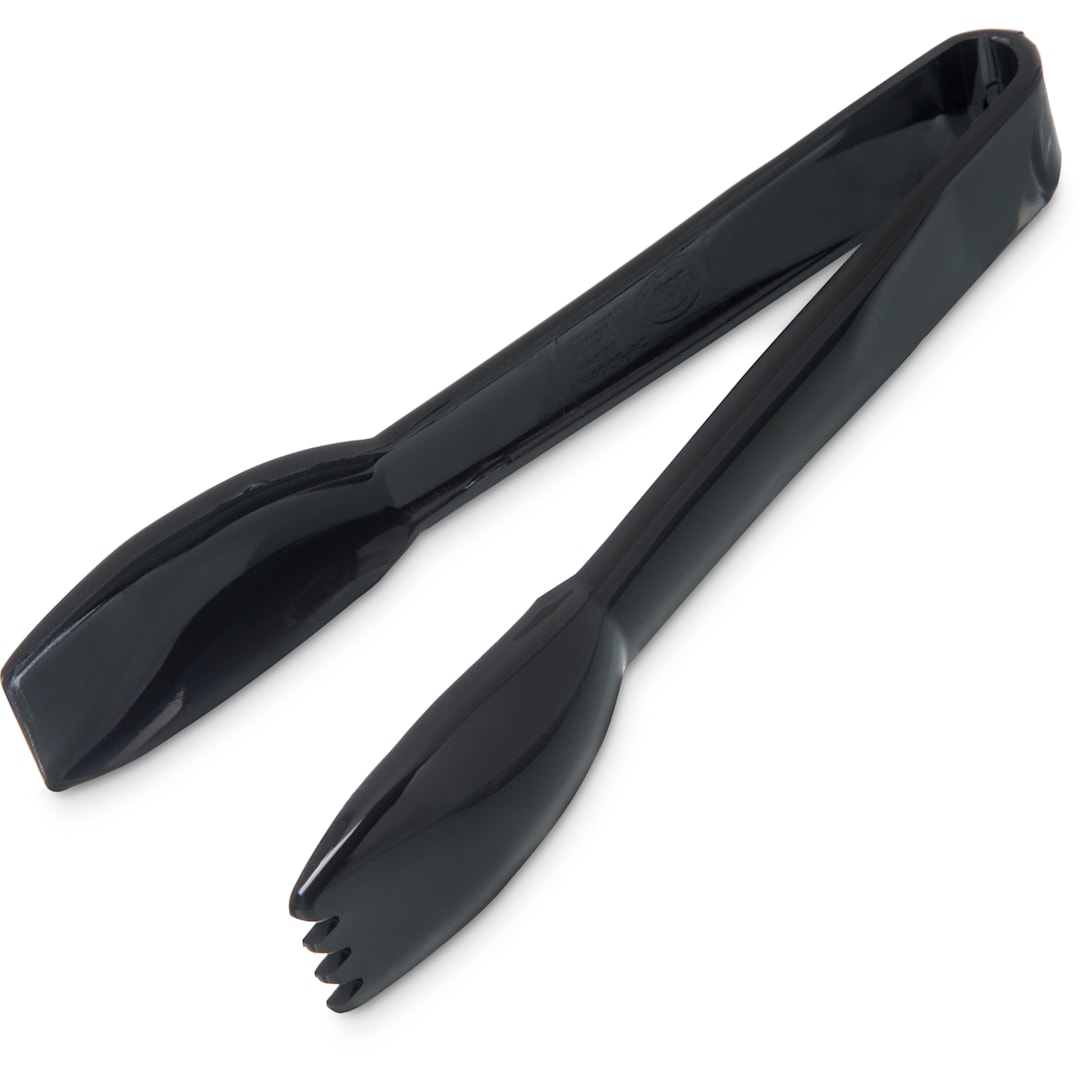 Carlisle 460603 Carly 6" Black Salad Tongs