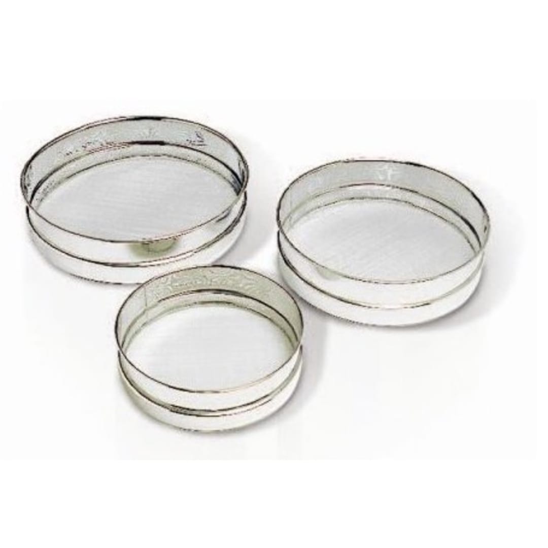 Matfer Bourgeat 115020 Set Of 3 S/S Metal Mesh Sieves / Tamis