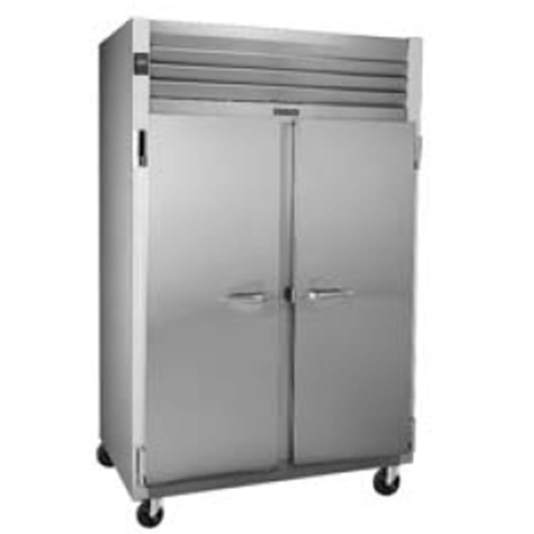 Traulsen G22010 G-Series Solid Door 2-Section Reach-In Freezer