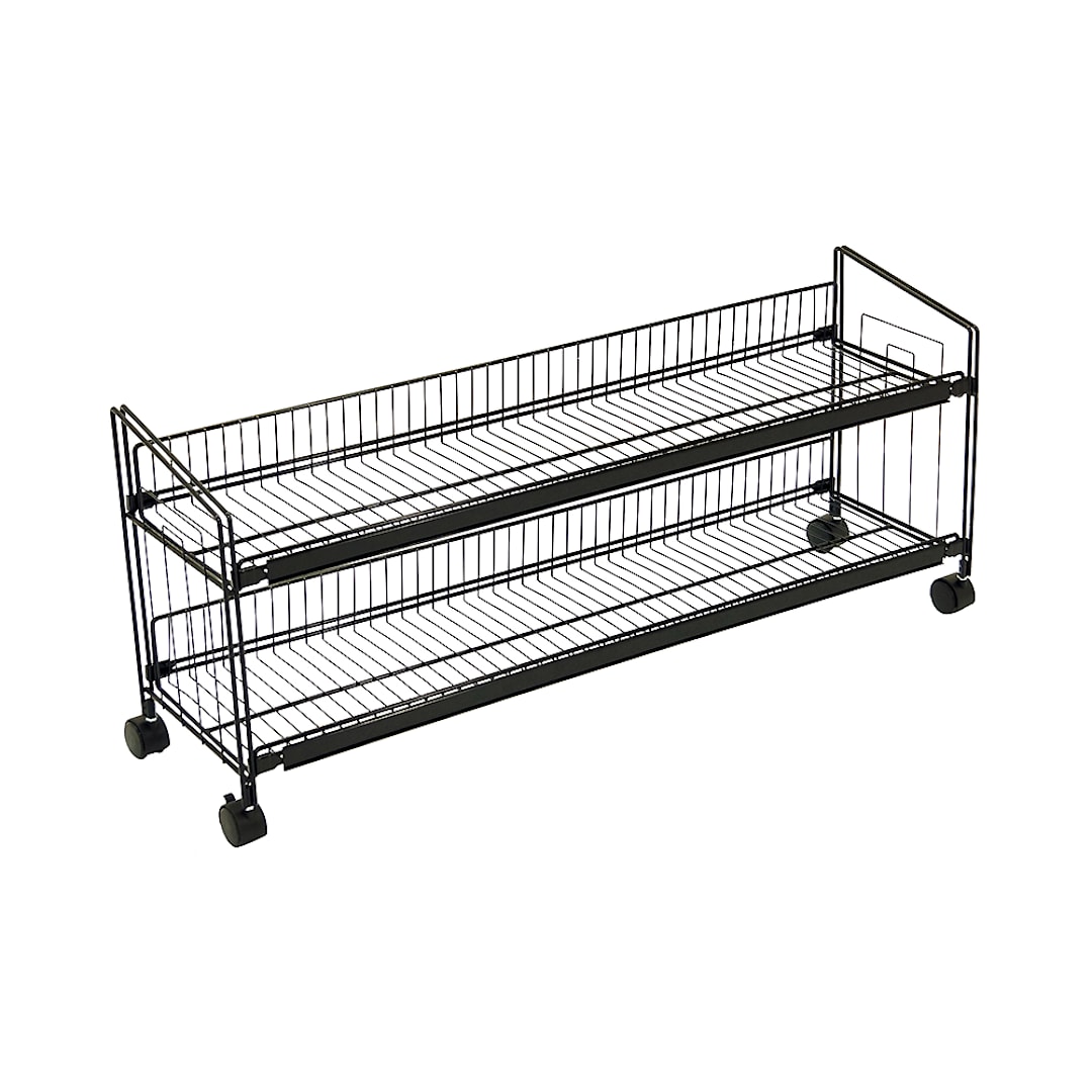Mobile Merchandisers® CLKK48-B 2-Bay Knee Knocker Display Rack