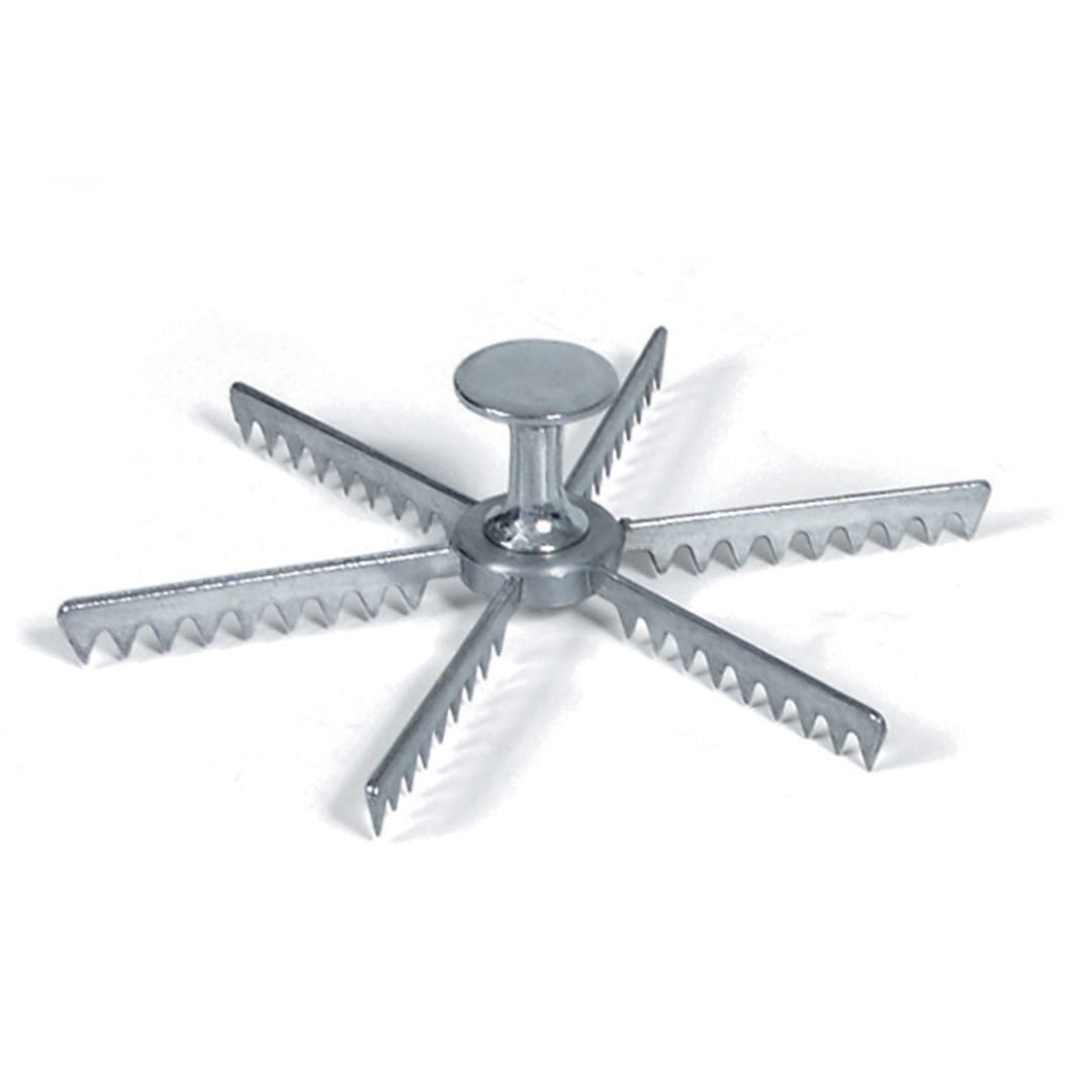 Browne Foodservice 575106 Cast Aluminum Six-Cut Pie Marker