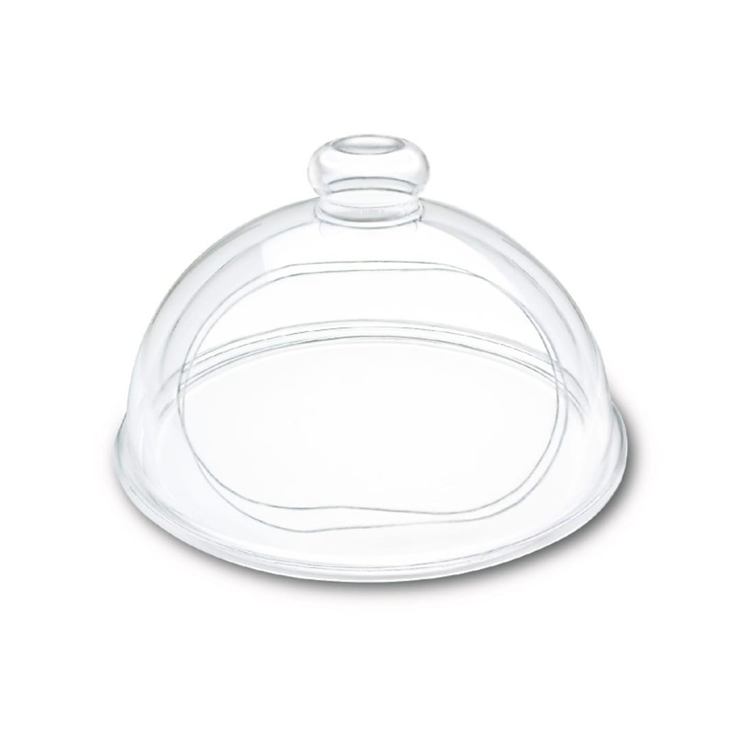 Delfin DRD-13KT-00 13" x 6" Clear Turn & Sample Dome