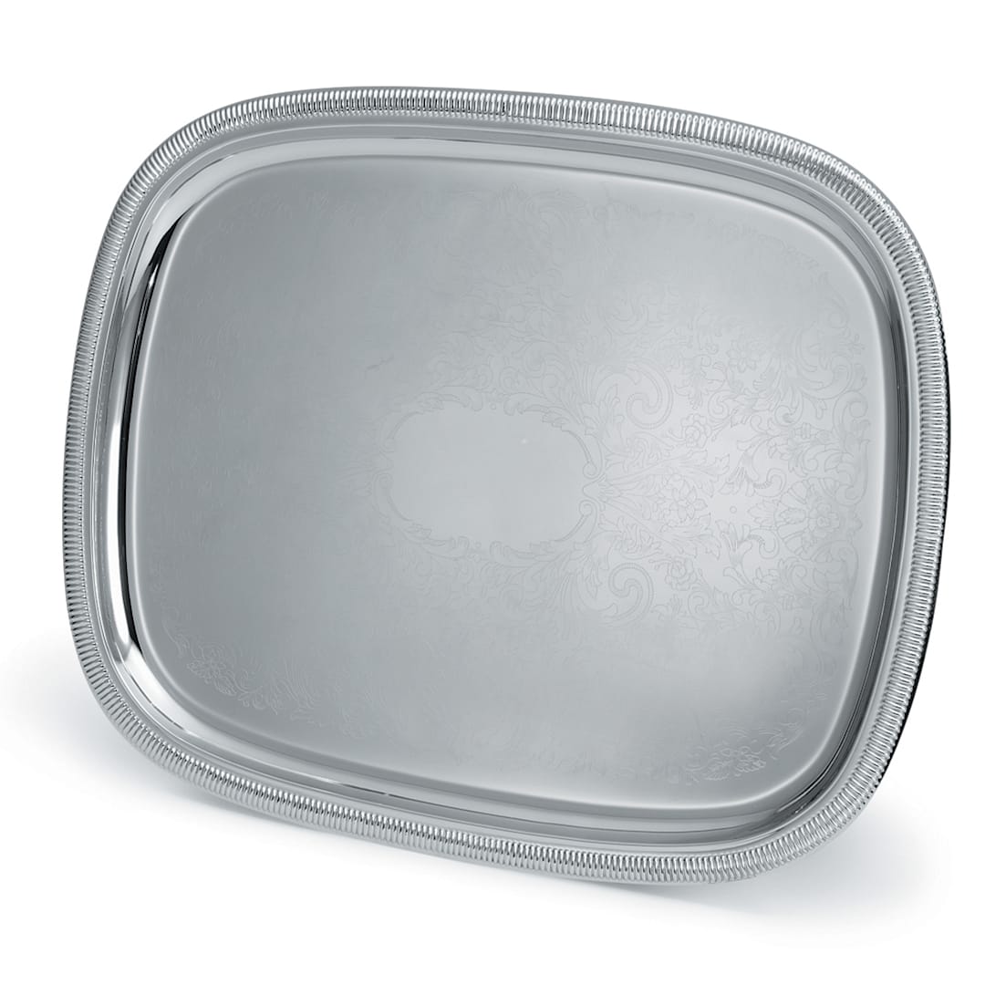 Vollrath 82120 Elegant Reflections S/S 17 x 13" Serving Tray