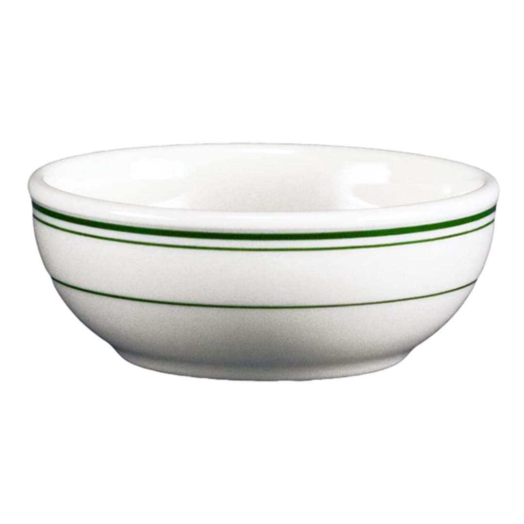 Homer Laughlin China 1951 Green Band RE 15 Oz. Nappie Bowl